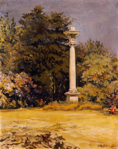 Colonne dorique - le Monolithe, Maison Chiswick - Joseph Williams Topham Vinall