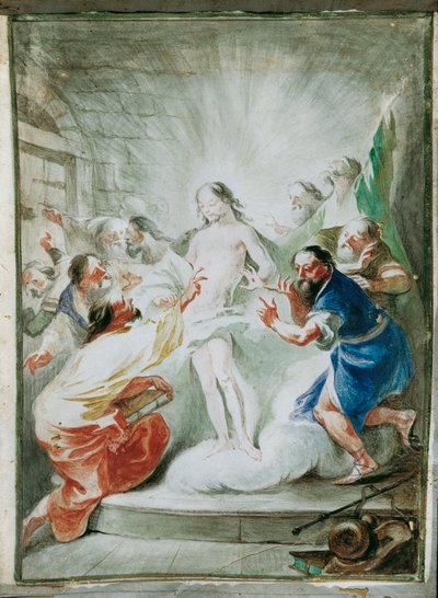 Le Christ ressuscité apparaît aux disciples - Joseph Winterhalder d. J.