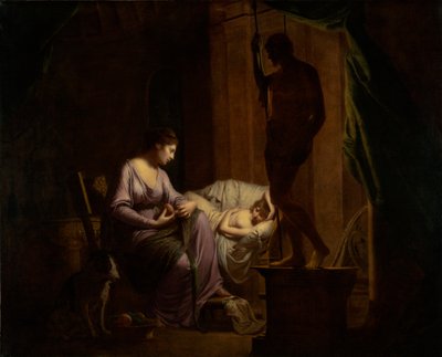 Pénélope défaisant sa toile, 1783-4 - Joseph Wright of Derby