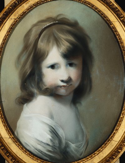 Portrait de Harriet Wright, la fille de l