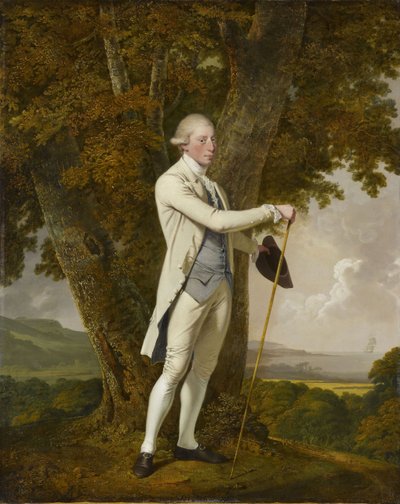 Portrait de John Milnes - Joseph Wright of Derby