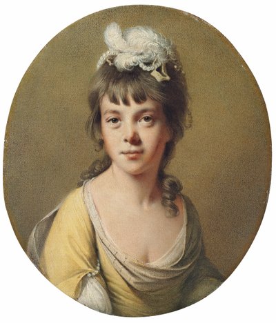 Portrait de Miss Harriet Hope - Joseph Wright of Derby