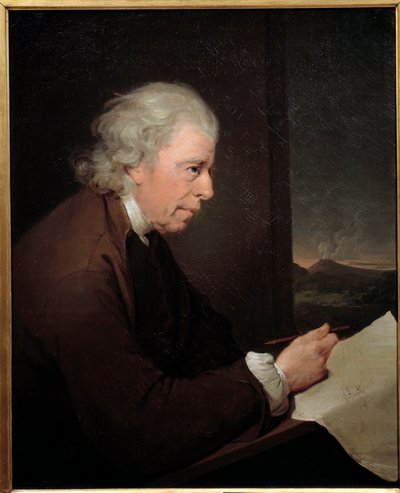Portrait de John Whitehurst - Joseph Wright of Derby