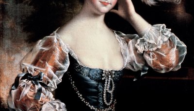 Susanna Hope (détail) - Joseph Wright of Derby