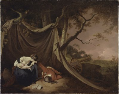 Le Soldat mort, vers 1789 - Joseph Wright of Derby