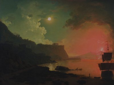 Vésuve depuis Posillipo - Joseph Wright of Derby