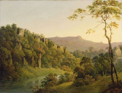 Vue dans Matlock Dale, vers l