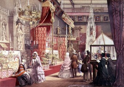 Grande Exposition : Cour Médiévale, conçue par Pugin, 1851 - Joseph after Nash