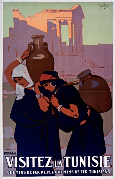 Dougga. Visitez la Tunisie, 1929 - Joseph de La Nézière
