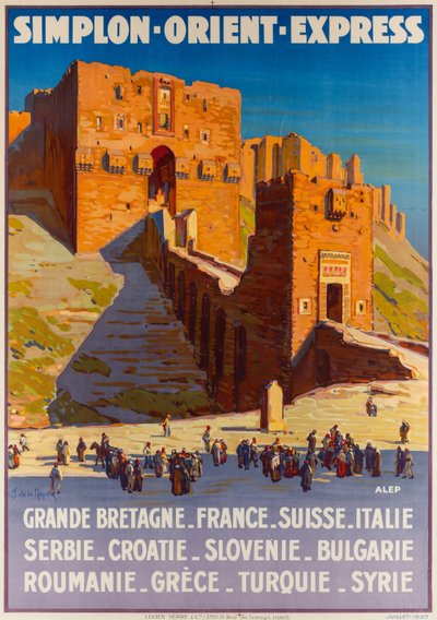 Simplon-Orient-Express, vers 1927 - Joseph de La Nézière