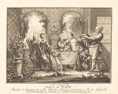Le Midi - Joseph de Longueil after Charles Eisen