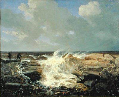 Temps orageux près de Boulogne - Josephine Bowes