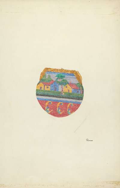 Bourse perlée, vers 1937 - Josephine C. Romano
