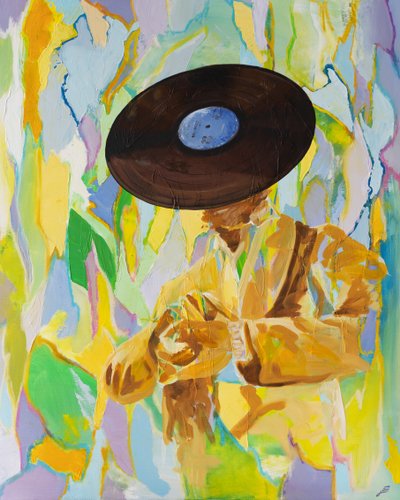 Jazzy, 2023 (acrylique sur toile) - Josephine Henning