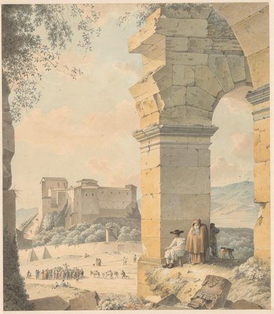Colisée et Santi Quattro Coronati - Josephus Augustus Knip