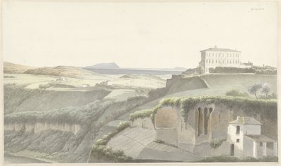 Paysage près de Genzano di Roma - Josephus Augustus Knip