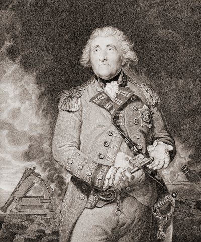 George Augustus Elliott, Lord Heathfield - Joshua (after) Reynolds