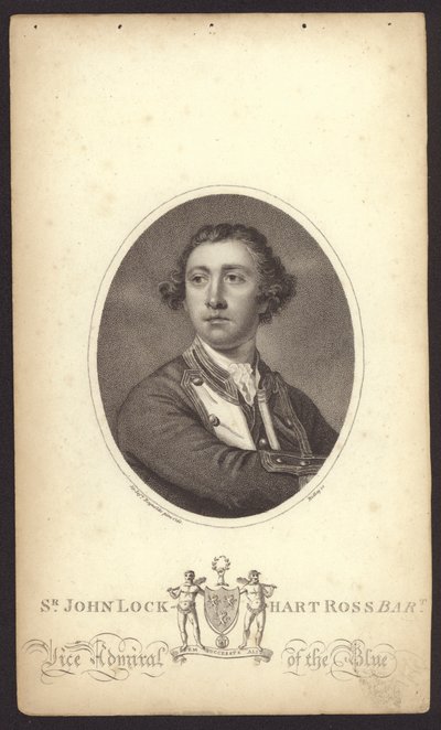 Sir John Lockhart-Ross, amiral britannique - Joshua (after) Reynolds