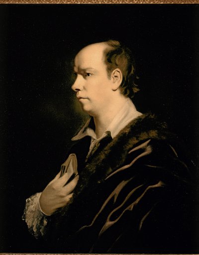 Oliver GOLDSMITH, Portrait vers 1770 (huile sur toile) - Joshua (studio of) Reynolds