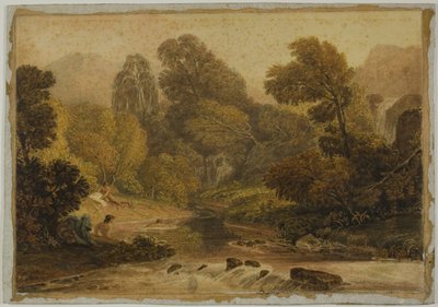 Une scène près de Lodore, Cumberland - Joshua Cristall