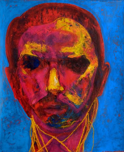 Portrait aux couleurs vives - Joshua Hoskins