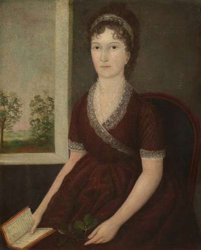 Sarah Ogden Gustin, vers 1805 - Joshua Johnson