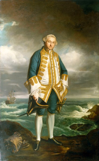 Amiral Edward Boscawen (1711-1761) - Joshua Reynolds