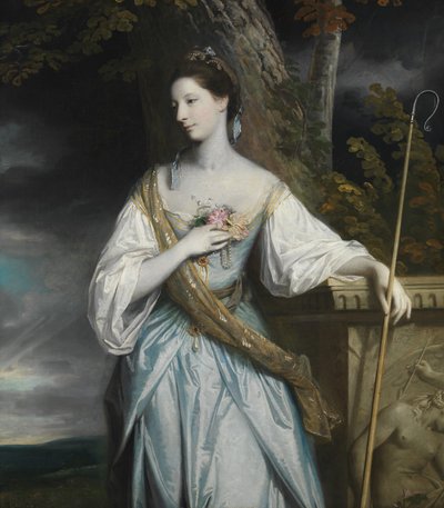 Anne Dashwood 1743-1830, plus tard Comtesse de Galloway, 1764 - Joshua Reynolds