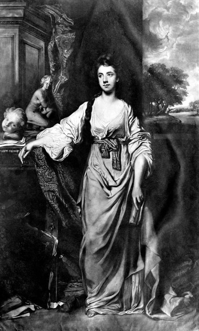 Anne Hussey Stanhope née Delaval, plus tard Morris, Lady Stanhope, gravée par James Watson - Joshua Reynolds
