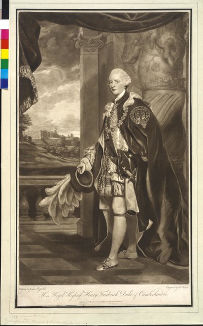 Duc de Cumberland et Strathearn Henry Frederick - Joshua Reynolds