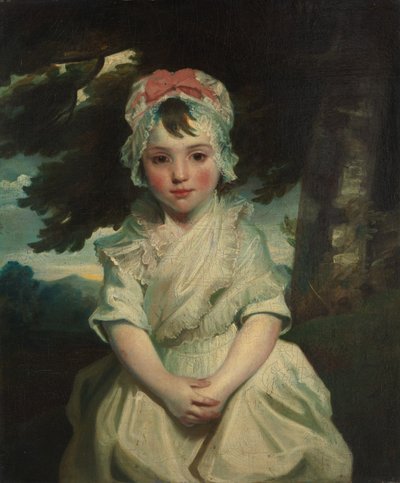 Georgiana Augusta Frederica Elliott 1782-1813, plus tard Lady Charles Bentinck, 1784 - Joshua Reynolds