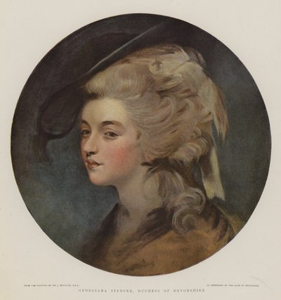 Georgiana Spencer, duchesse de Devonshire - Joshua Reynolds