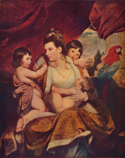 Lady Cockburn et ses trois fils aînés, 1773, 1907 - Joshua Reynolds