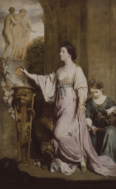 Lady Sarah Bunbury sacrifiant aux Grâces, 1763-65 - Joshua Reynolds