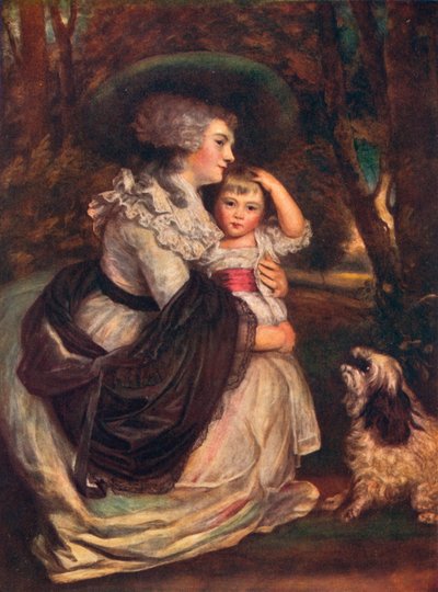 Lavinia, comtesse Spencer 1762-1831, et John Charles Spencer, vicomte Althorp 1782-1845, 1906 - Joshua Reynolds