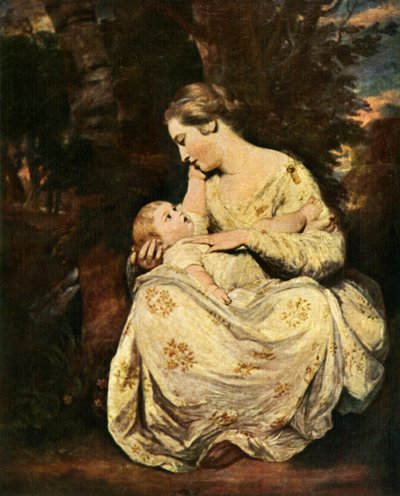 Mme Hoare et enfant - Joshua Reynolds