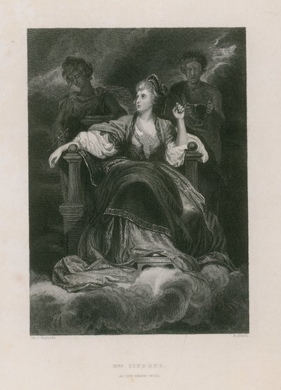 Mme Siddons en Muse tragique - Joshua Reynolds