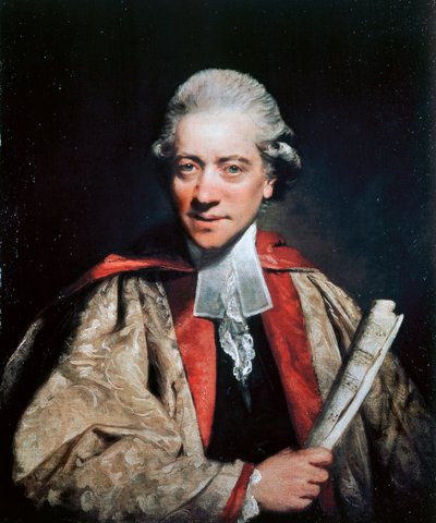 Portrait de Charles Burney (1726-1814), compositeur, organiste et historien de la musique - Joshua Reynolds