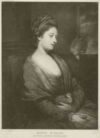 Portrait de Kitty Fisher - Joshua Reynolds