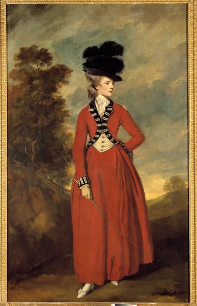 Portrait de Lady Worsley - Joshua Reynolds