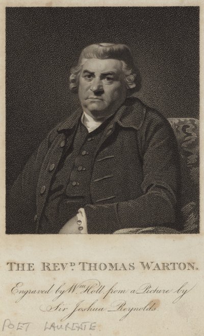 Portrait de Thomas Warton - Joshua Reynolds