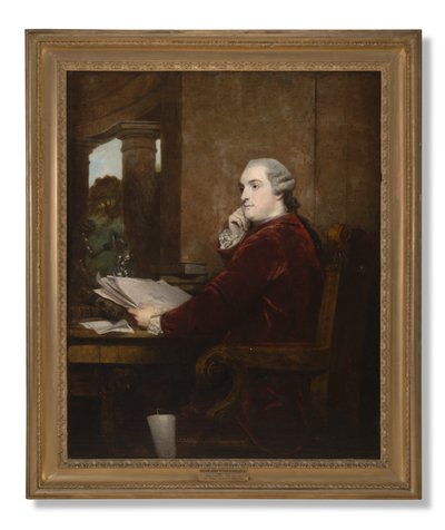Portrait de William Henry Cavendish Bentinck, 3e duc de Portland à son bureau, 1771 - Joshua Reynolds