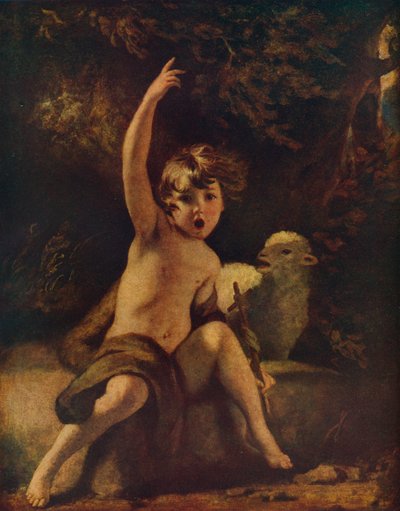 Saint Jean dans le désert, vers 1776 - Joshua Reynolds