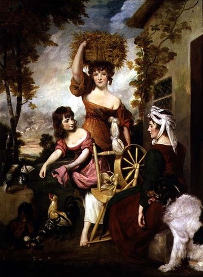 Les Cottagers, la famille Machil, 1788 - Joshua Reynolds