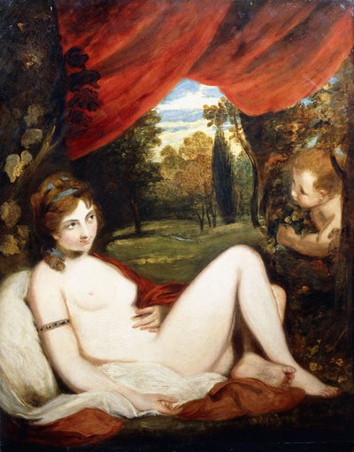 Vénus et Cupidon, ou "La Bacchante libertine" - Joshua Reynolds