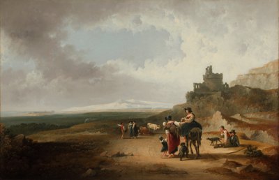 Paysage romantique 1835 - Joshua Shaw