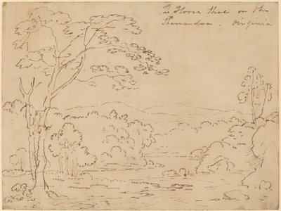 Le fer à cheval sur la Shenandoah, Virginie - Joshua Shaw