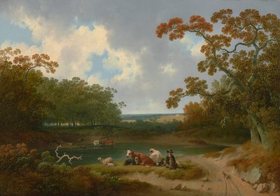 Vue de la campagne de Pennsylvanie - Joshua Shaw