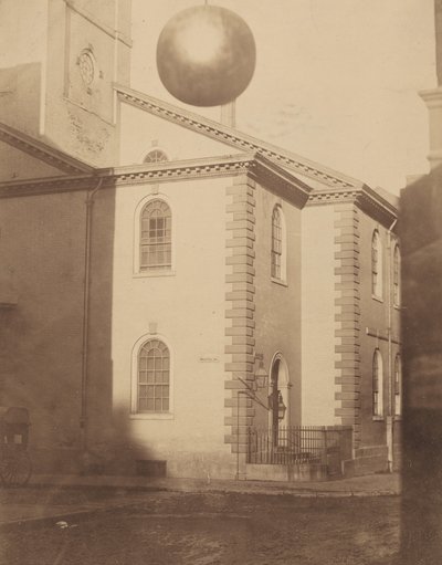 Église de Brattle Square, années 1850 (photo) - Josiah Johnson Hawes
