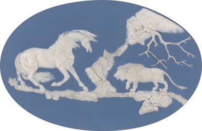 Cheval effrayé par un lion Épisode A - Josiah Wedgwood